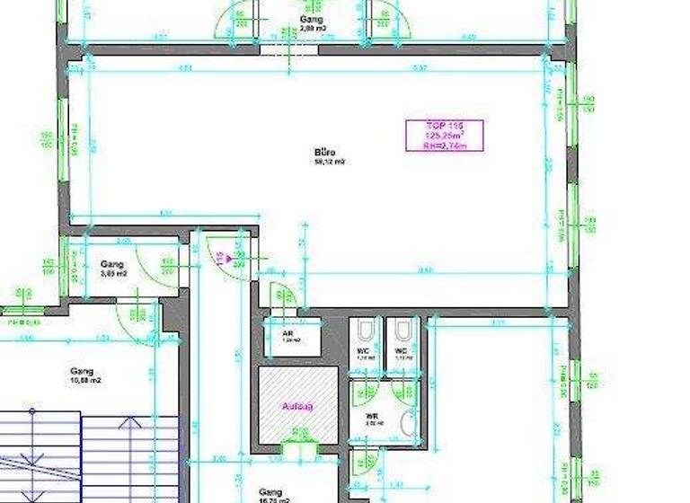 Büro zum Kauf 2.999 € 4 Zimmer 171,2 m² Bürofläche Wien 1030
