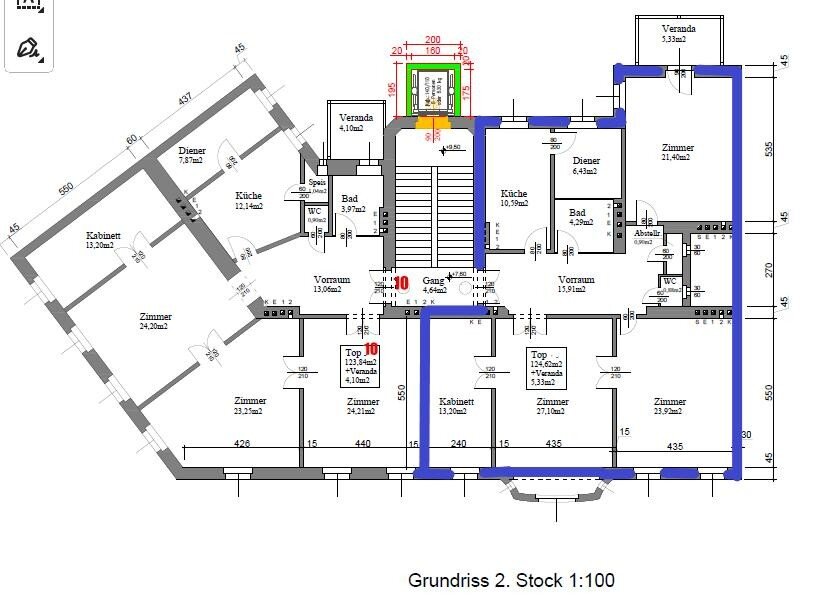 Wohnung zum Kauf 649.000 € 5 Zimmer 125,8 m²<br/>Wohnfläche 4.<br/>Geschoss Wien 1140