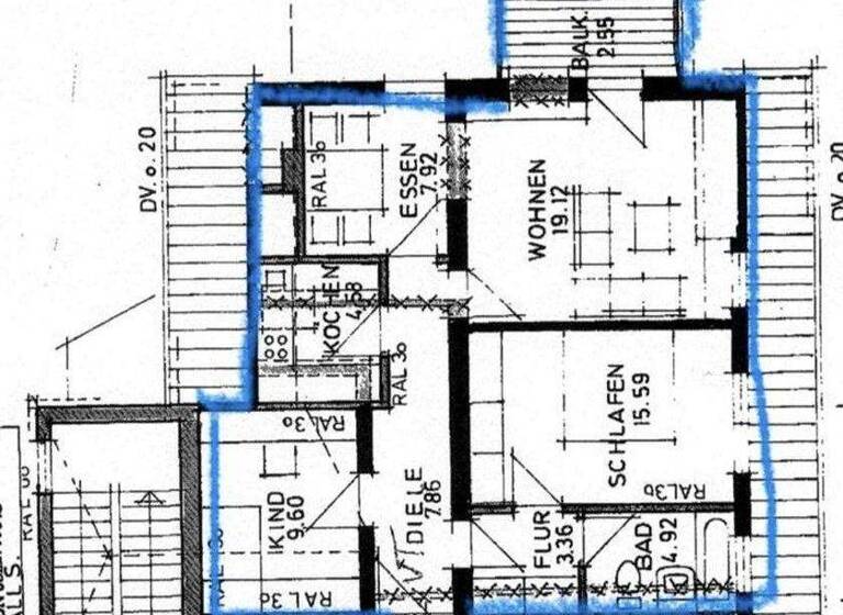 Wohnung zum Kauf provisionsfrei 264.000 € 4 Zimmer 76 m² 3. Geschoss Pfersee Augsburg 86157
