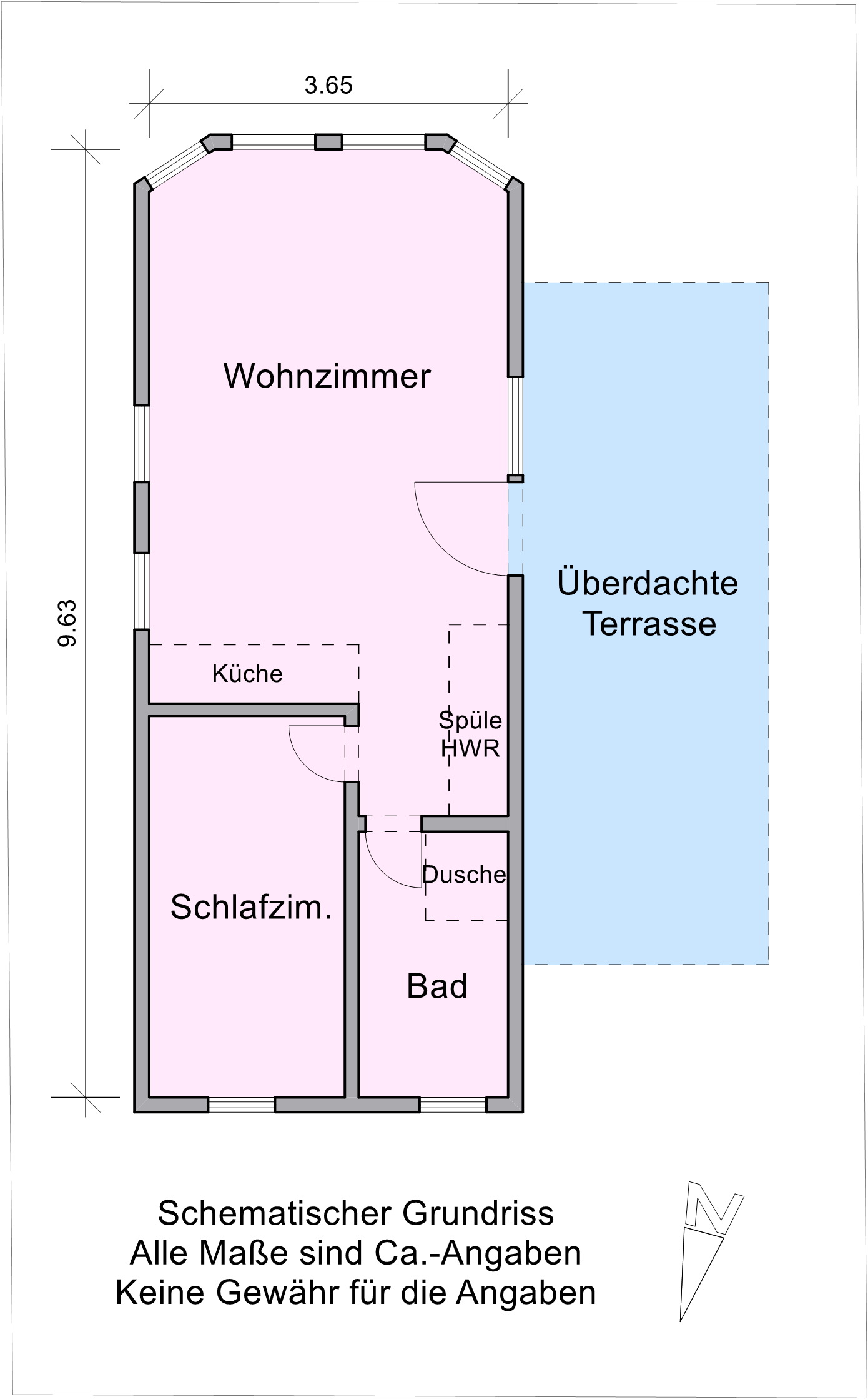 Bungalow zum Kauf provisionsfrei 129.900 € 2 Zimmer 36 m²<br/>Wohnfläche 200 m²<br/>Grundstück ab sofort<br/>Verfügbarkeit Wittenborn 23829