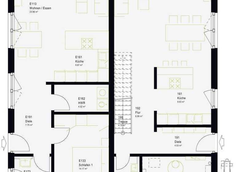 Mehrfamilienhaus zum Kauf - Erstbezug provisionsfrei 831.799 € 9 Zimmer 260 m² 520 m² Grundstück Pfaffenrot Marxzell 76359