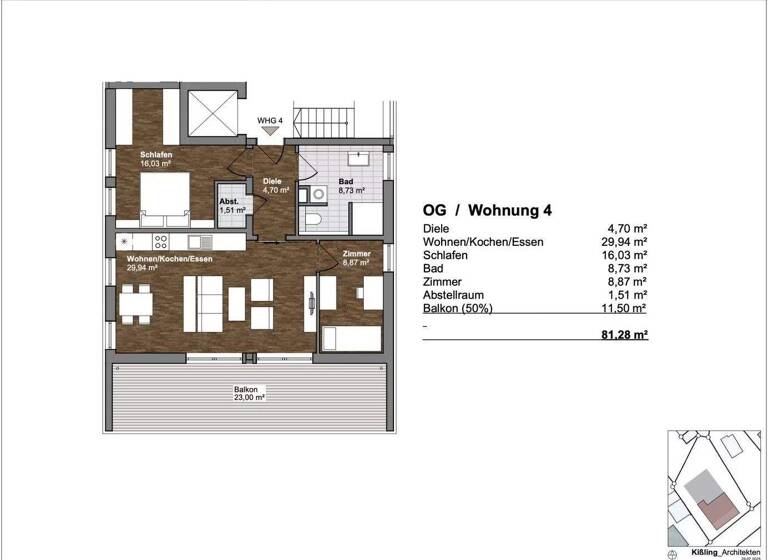 Terrassenwohnung zum Kauf provisionsfrei 389.000 € 3 Zimmer 81 m² 1. Geschoss Maria-Ward-Straße 42 Simbach Simbach a.Inn 84359