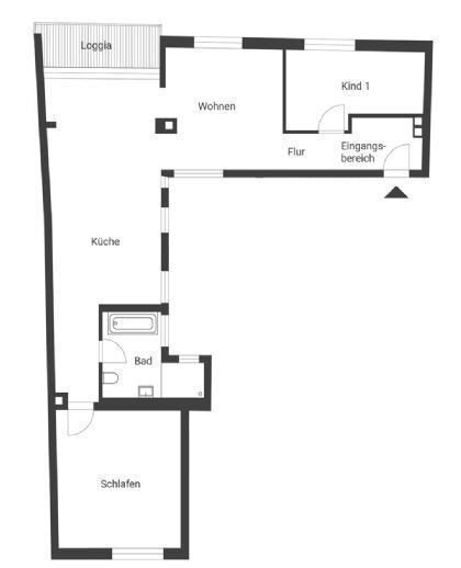 Wohnung zum Kauf 419.000 € 3 Zimmer 97 m²<br/>Wohnfläche 3.<br/>Geschoss ab sofort<br/>Verfügbarkeit Herrnstraße 9 Kitzingen Kitzingen 97318