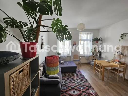 Wohnung zur Miete Tauschwohnung 545 € 2,5 Zimmer 54 m² 1. Geschoss Plagwitz Leipzig 04229