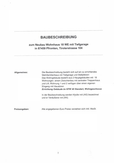 Wohnung zum Kauf 169.000 € 37 Zimmer 1.014 m² 2. Geschoss Pfronten Pfronten / Steinach 87459