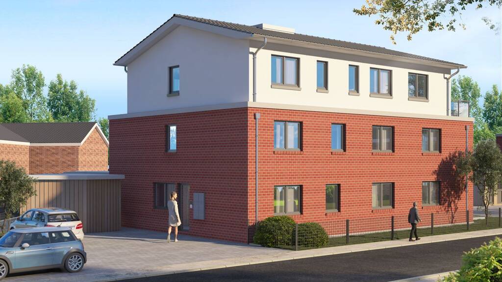 Wohnung zum Kauf - Erstbezug provisionsfrei 314.050 € 3 Zimmer 78,7 m² 1. Geschoss frei ab sofort Küsterkampweg 1 A Scheeßel 27383