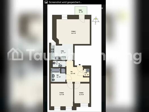 Wohnung zur Miete Tauschwohnung 1.300 € 3 Zimmer 90 m² Otterndorf Hamburg 20359