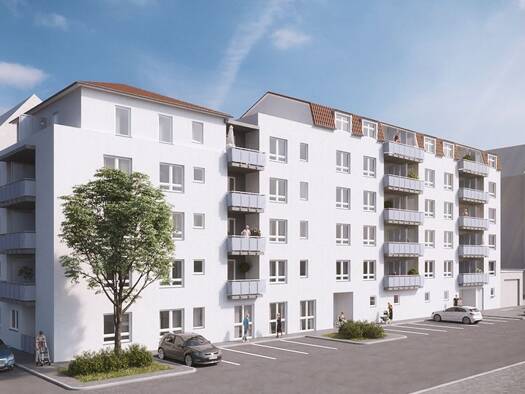 Wohnung zur Miete 590 € 2 Zimmer 43,5 m² 5. Geschoss frei ab 01.09.2026 Südstadt Fürth 90763
