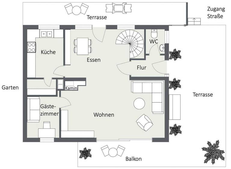 Einfamilienhaus zum Kauf 498.000 € 7 Zimmer 179 m² 764 m² Grundstück Unkel 53572