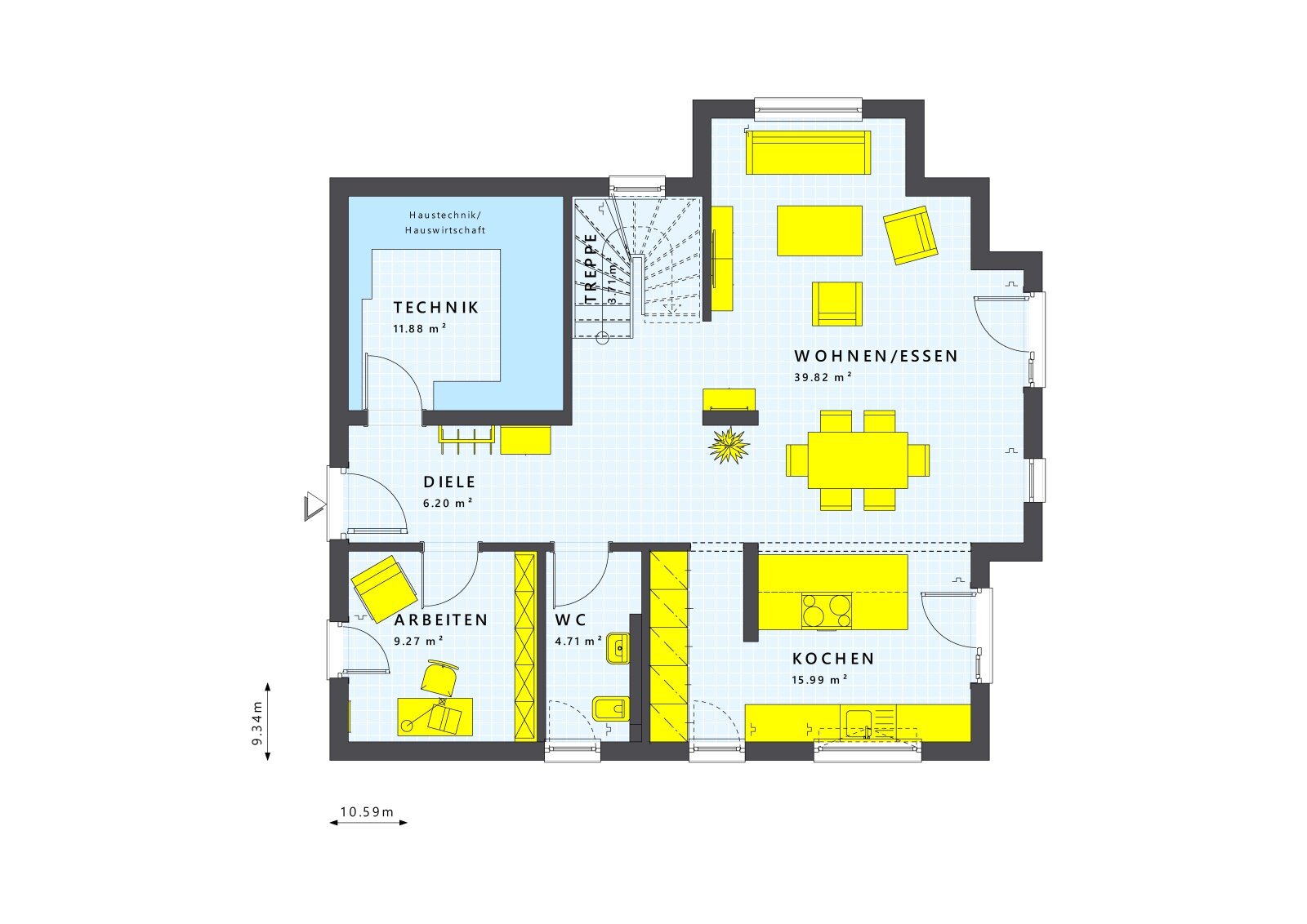 Haus zum Kauf provisionsfrei 518.952 € 5 Zimmer 164 m²<br/>Wohnfläche 580 m²<br/>Grundstück Kolonie Lalchow Parchim 19395