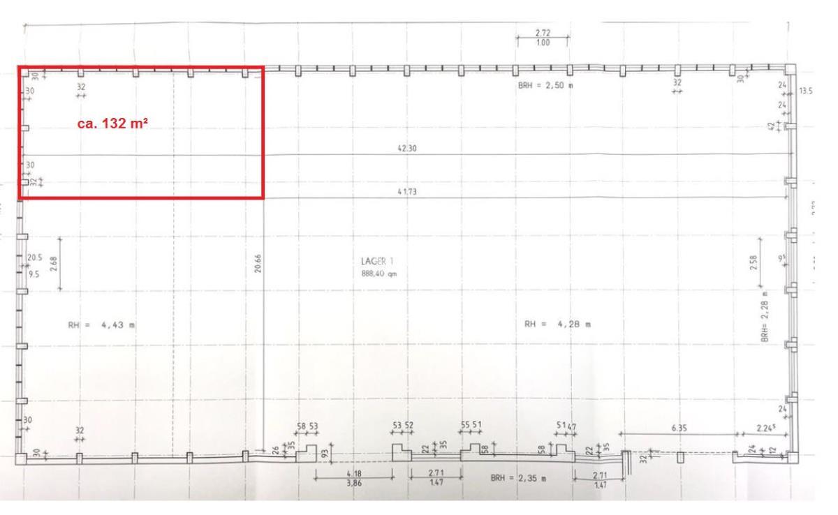 Lagerhalle zur Miete provisionsfrei 132 m²<br/>Lagerfläche ab 132 m²<br/>Teilbarkeit Arnstadt Arnstadt 99310