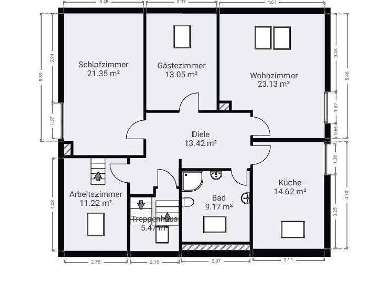 Mehrfamilienhaus zum Kauf 1.190.000 € 12 Zimmer 316 m² 554 m² Grundstück Dortelweil Bad Vilbel / Dortelweil 61118
