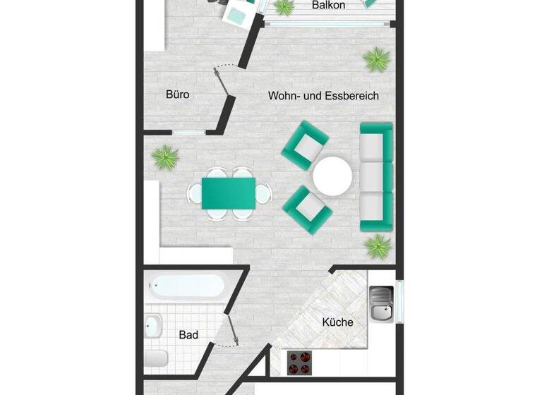 Wohnung zum Kauf 264.000 € 3 Zimmer 66 m² 1. Geschoss Wahnheide Köln 51147