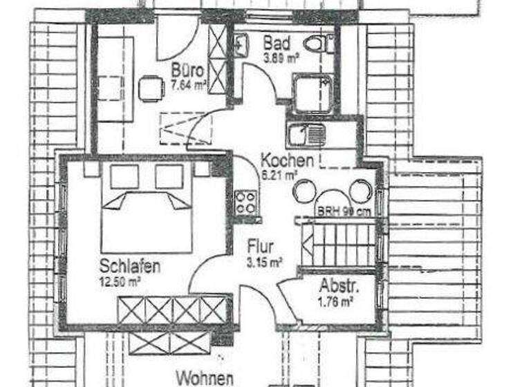 Wohnung zur Miete 830 € 3 Zimmer 78,5 m² frei ab sofort Wahnbek Rastede 26180
