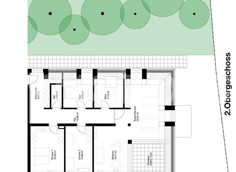 Penthouse zum Kauf 972.000 € 4 Zimmer 121,5 m²<br/>Wohnfläche Kempten Kempten 87435