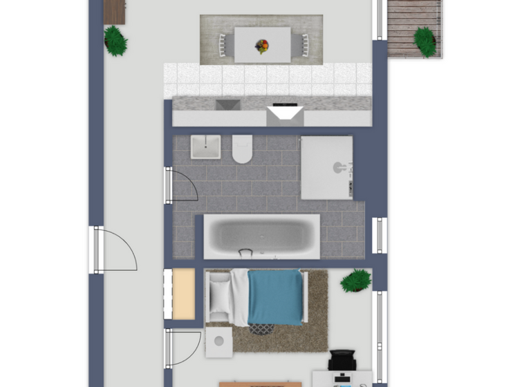 Wohnung zur Miete 1.109 € 3 Zimmer 90 m² 1. Geschoss frei ab sofort Zöllnitzer Straße 27 Zöllnitz 07751