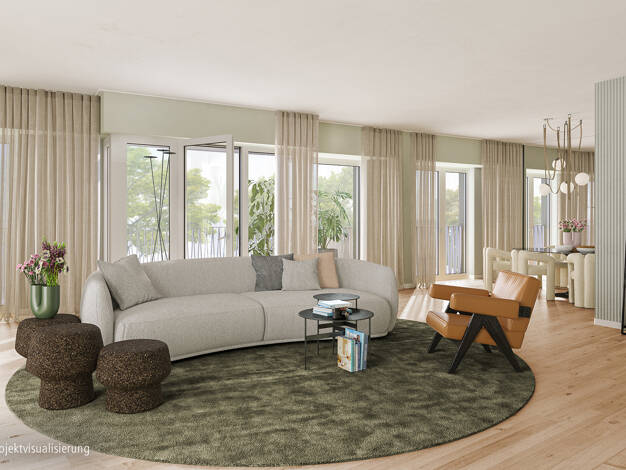 Penthouse zum Kauf provisionsfrei 2.226.000 € 4 Zimmer 158,6 m² 5. Geschoss Düsseltal Düsseldorf 40239