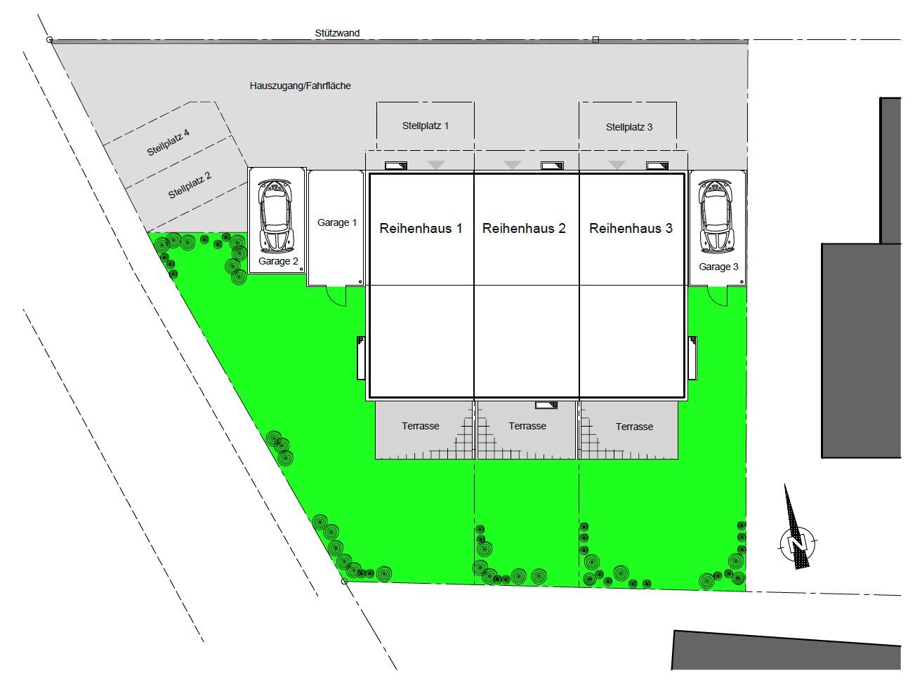 Reihenendhaus zum Kauf provisionsfrei 575.000 € 5 Zimmer 126,3 m²<br/>Wohnfläche 259 m²<br/>Grundstück Wettstetten Wettstetten 85139