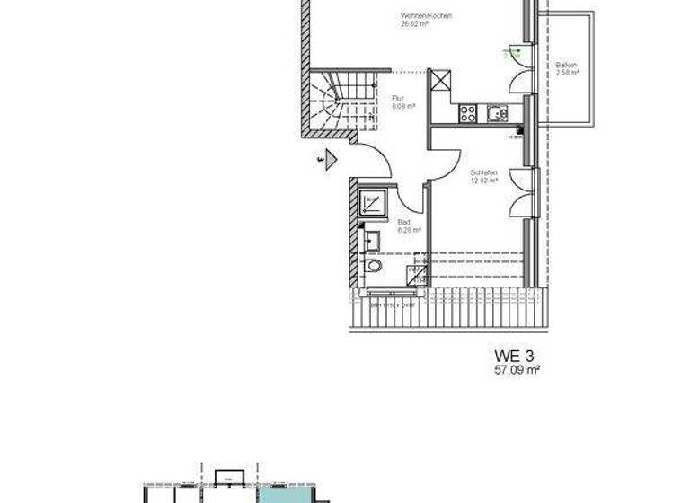 Maisonette zum Kauf - Erstbezug 435.000 € 3 Zimmer 80 m² Achterschlag 138 Curslack Hamburg 21039