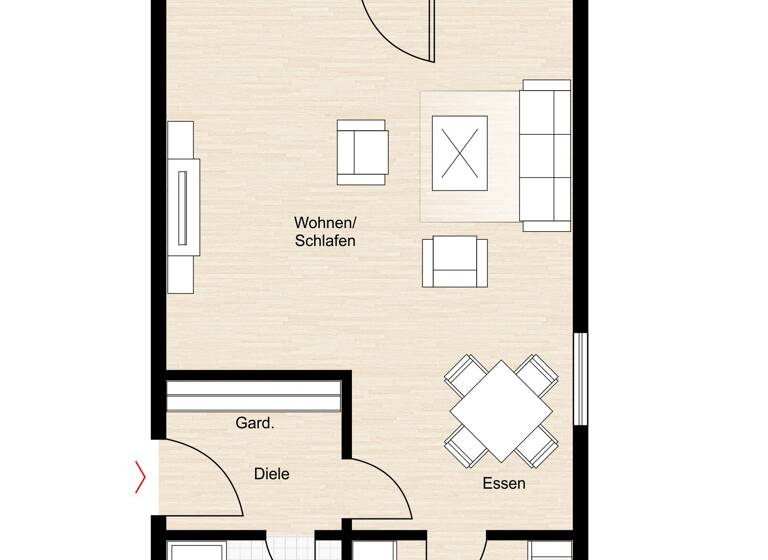 Wohnung zum Kauf 150.000 € 1 Zimmer 47,9 m²<br/>Wohnfläche Marktheidenfeld Marktheidenfeld 97828
