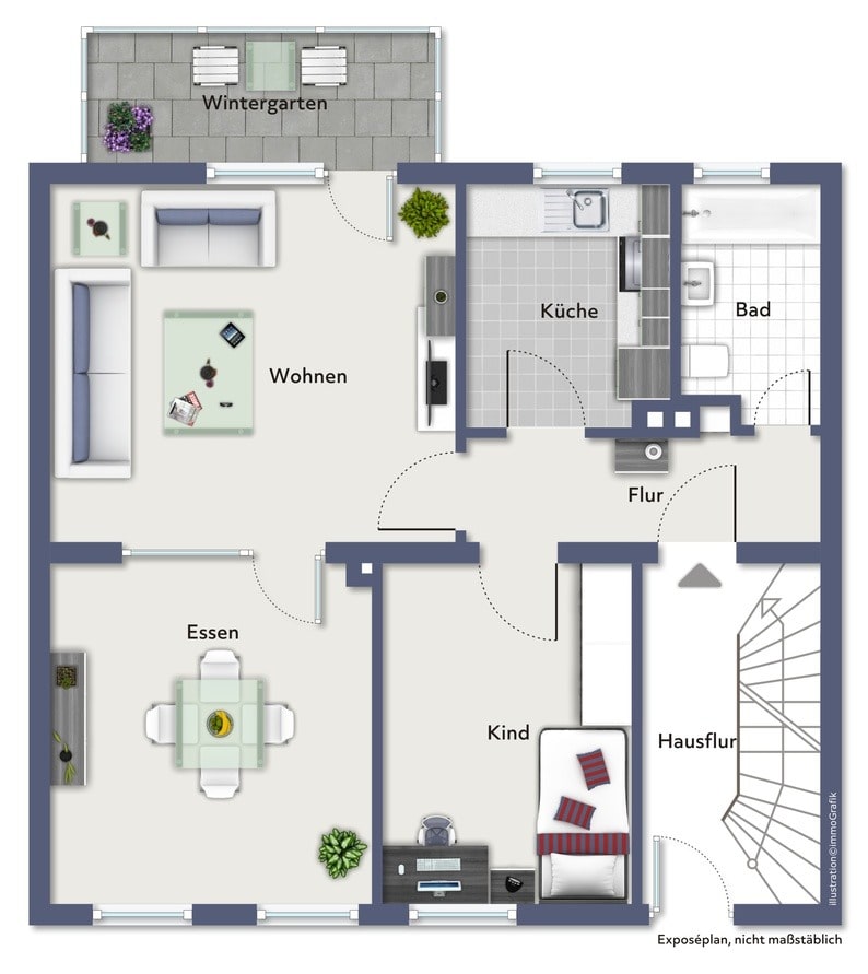 Reihenmittelhaus zum Kauf 315.000 € 6 Zimmer 110 m²<br/>Wohnfläche 421 m²<br/>Grundstück Wiemelhausen - Brenschede Bochum 44799