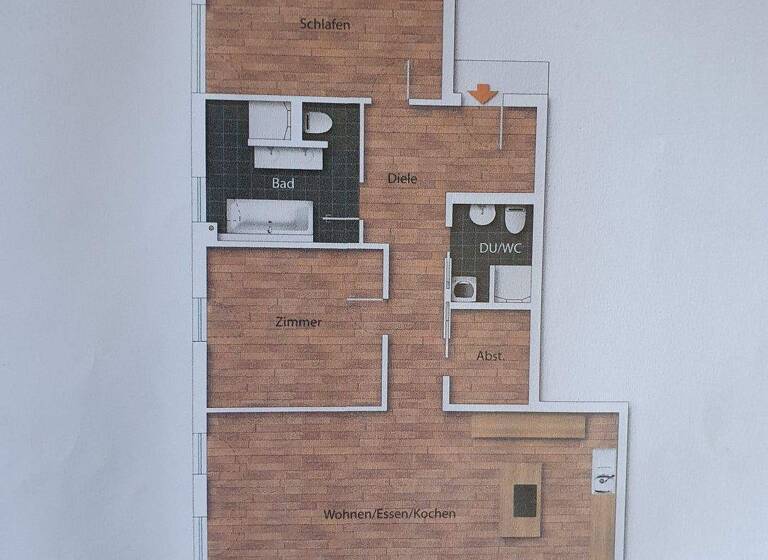 Wohnung zur Miete 1.950 € 3 Zimmer 128 m² 4 Geschosse frei ab sofort Bad Aibling 83043