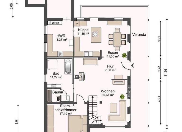Haus zum Kauf 6 Zimmer 161,2 m² 2.000 m² Grundstück Dinklage 49413