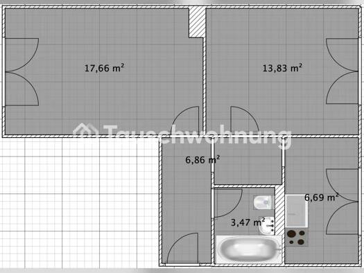 Wohnung zur Miete nur mit Wohnberechtigungsschein Tauschwohnung 345 € 2 Zimmer 46 m² 2. Geschoss Köpenick Treptow-Köpenick 12459