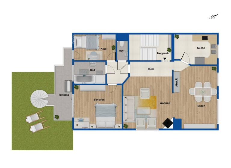 Wohnung zum Kauf 240.000 € 3 Zimmer 96,6 m² Muffendorf Bonn 53177