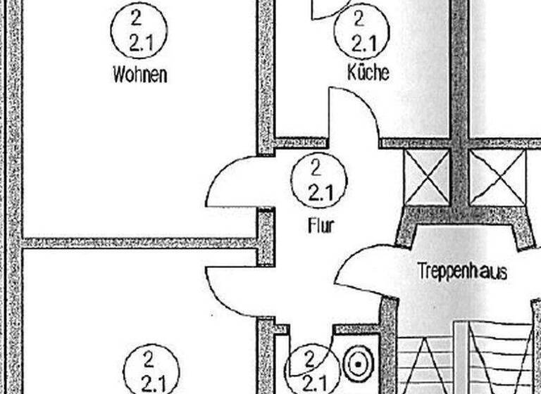 Wohnung zur Miete 850 € 2 Zimmer 60 m² 2. Geschoss Ost Sindelfingen 71065