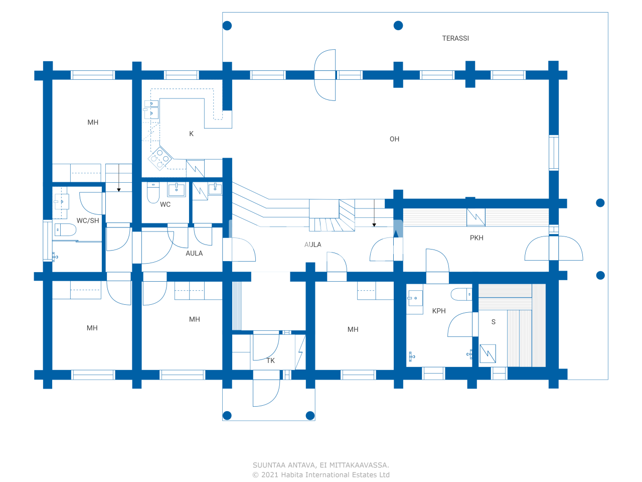 Haus zum Kauf 275.000 € 5 Zimmer 139 m²<br/>Wohnfläche 2.390 m²<br/>Grundstück Suopunkitie 13 Kemijärvi 98720