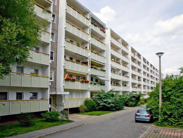 Wohnung zur Miete nur mit Wohnberechtigungsschein 487 € 3 Zimmer 66,6 m² 4. Geschoss frei ab sofort Reichenauer Weg 16 Tolkewitz/Seidnitz-Nord Dresden 01279