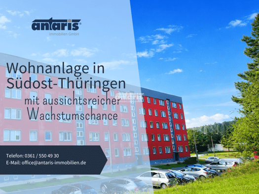 Wohnanlage zum Kauf als Kapitalanlage geeignet 1.600.000 € 2.380 m² 14.000 m² Grundstück Rudolstadt 07407