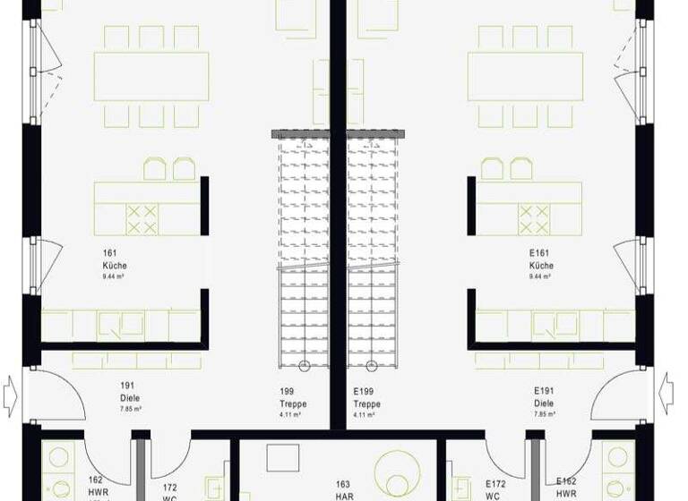 Haus zum Kauf - Erstbezug provisionsfrei 396.229 € 5 Zimmer 130 m² 650 m² Grundstück Heumaden Calw 75365