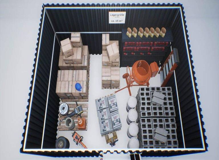 Lagerhalle zur Miete 10 m² Lagerfläche Osterholzallee 140/144 West Ludwigsburg 71636