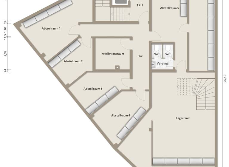 Einfamilienhaus zum Kauf 2.080.000 € 20 Zimmer 697 m² 300 m² Grundstück Innenstadt Heidenheim 89518