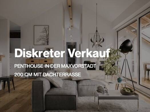 Penthouse zum Kauf 5 Zimmer 200 m² 4. Geschoss Maxvorstadt München 80798