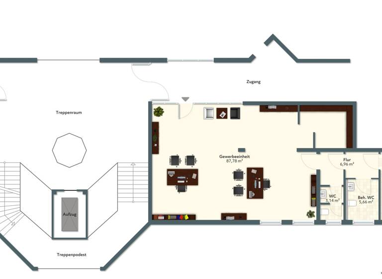 Werkstatt zur Miete provisionsfrei 820 € 109,3 m² Lagerfläche Blankenburg 38889