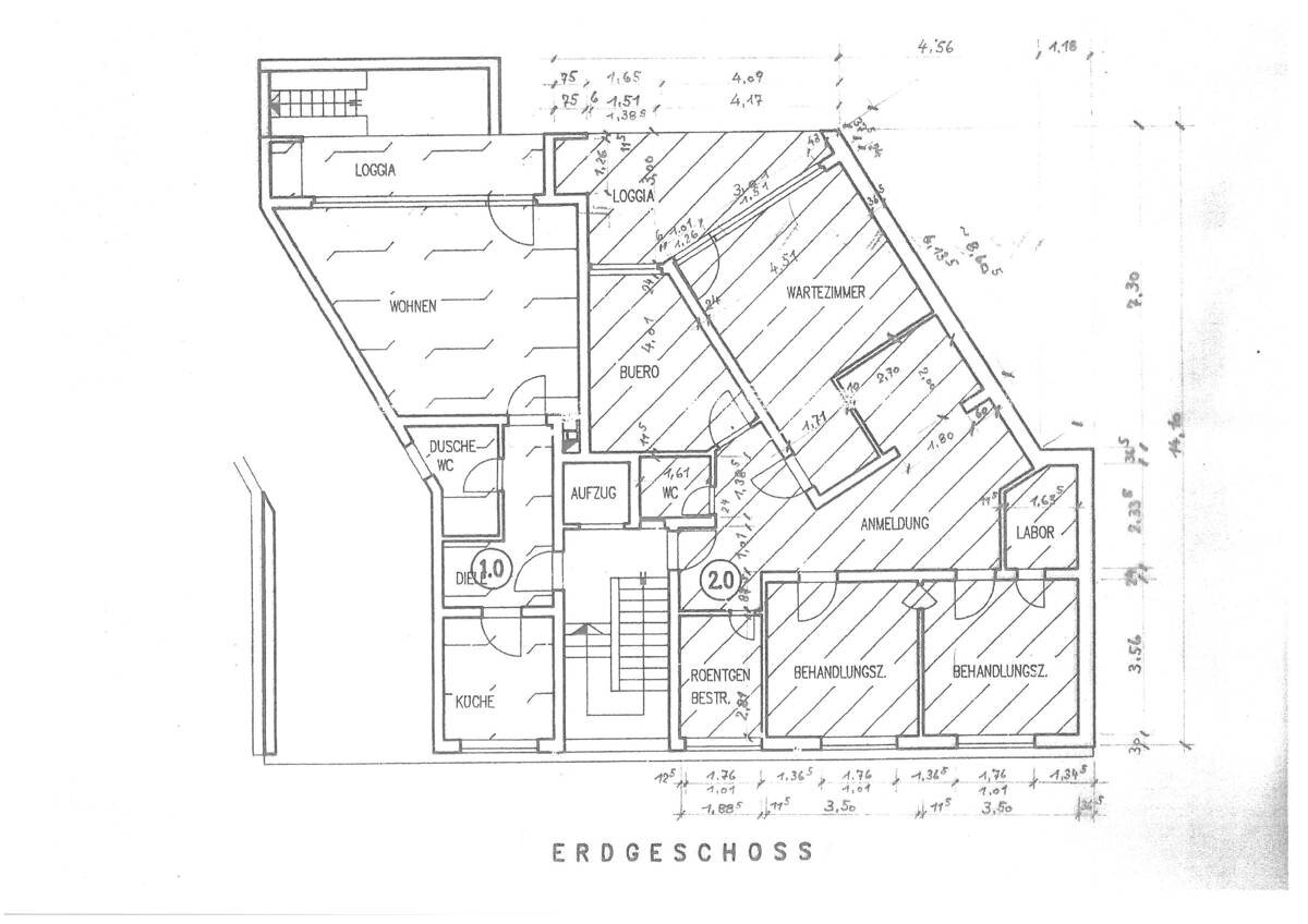 Praxisfläche zum Kauf 399.000 € 8 Zimmer 150 m²<br/>Bürofläche Langenfeld - Mitte Langenfeld 40764