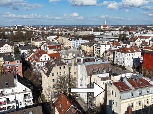 WG-Zimmer zum Kauf 699.000 € 3 Zimmer 147,6 m² 4. Geschoss Antonsviertel Augsburg 86159