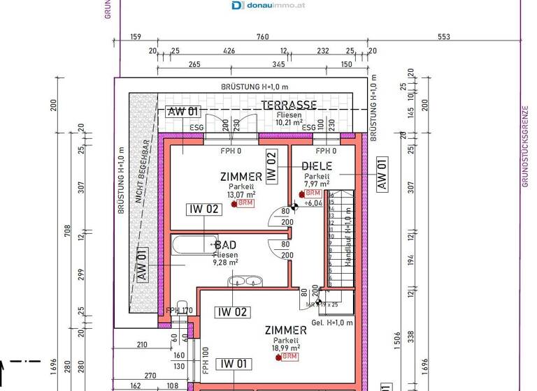 Wohnung zum Kauf - Erstbezug 394.000 € 4 Zimmer 112,7 m² frei ab 01.07.2026 Bruck an der Leitha 2460