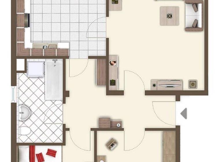 Wohnung zur Miete 600 € 3 Zimmer 75 m² 1. Geschoss frei ab 01.06.2026 Feldlerchenweg 6 Günthersdorf Leuna 06237