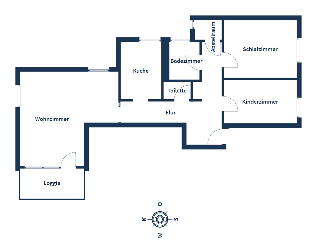 Wohnung zum Kauf 215.000 € 3 Zimmer 83 m²<br/>Wohnfläche 3.<br/>Geschoss Allmendingen Allmendingen 89604