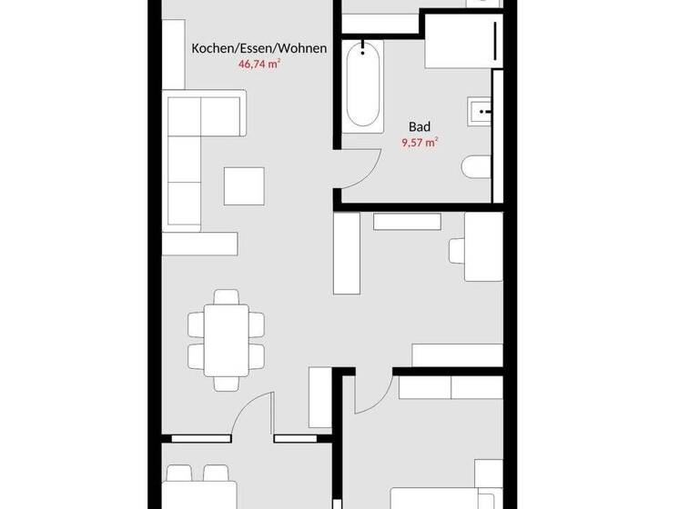 Wohnung zum Kauf - Erstbezug provisionsfrei 449.000 € 2,5 Zimmer 90,1 m² 1. Geschoss Friedberg 86316
