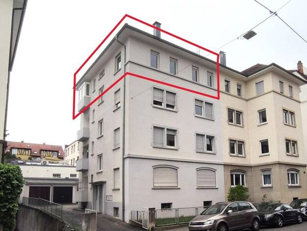 Wohnung zum Kauf 340.000 € 3 Zimmer 82 m² 3. Geschoss Bad Cannstatt Stuttgart 70372