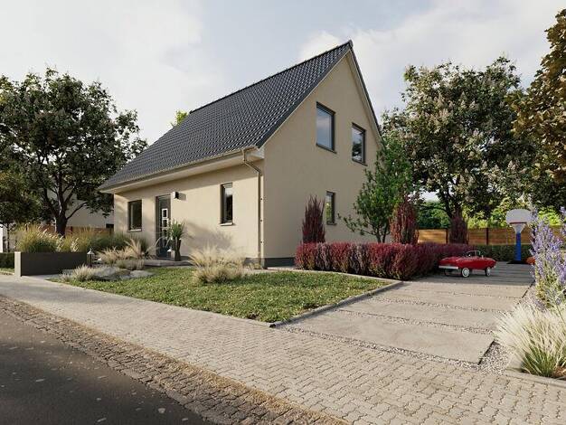 Einfamilienhaus zum Kauf - Erstbezug 300.390 € 4 Zimmer 121 m² 448 m² Grundstück Dienstedt Dienstedt 99326