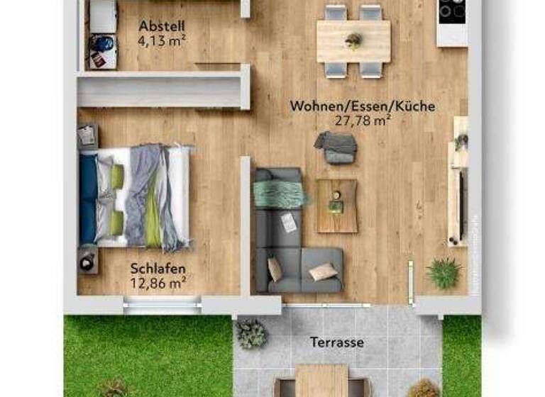 Wohnung zum Kauf provisionsfrei 345.000 € 2 Zimmer 65,8 m² 1. Geschoss Bohlingen Singen 78224
