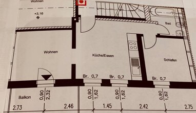 Wohnung zur Miete 400 € 2 Zimmer 34,5 m² 1. Geschoss frei ab 01.02.2025 Bünder Strasse höhe Bahnhof Herford-Stadt Herford 32051