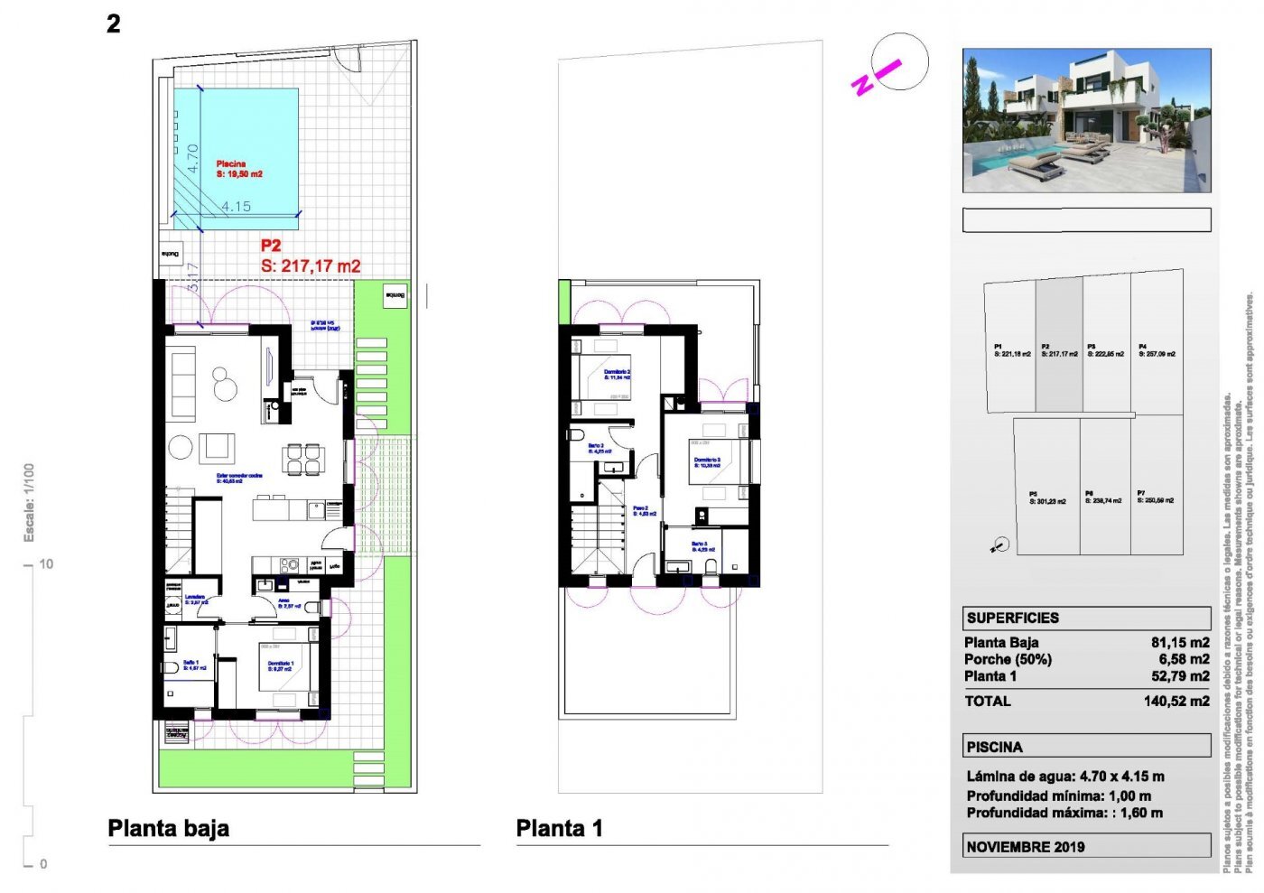 Einfamilienhaus zum Kauf provisionsfrei 359.000 € 4 Zimmer 140 m²<br/>Wohnfläche 217 m²<br/>Grundstück DAYA NUEVA