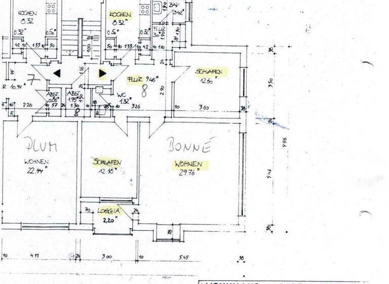 Wohnung zur Miete 703 € 3 Zimmer 74 m² Maria-Theresia-Allee 91-93 Aachen 52064